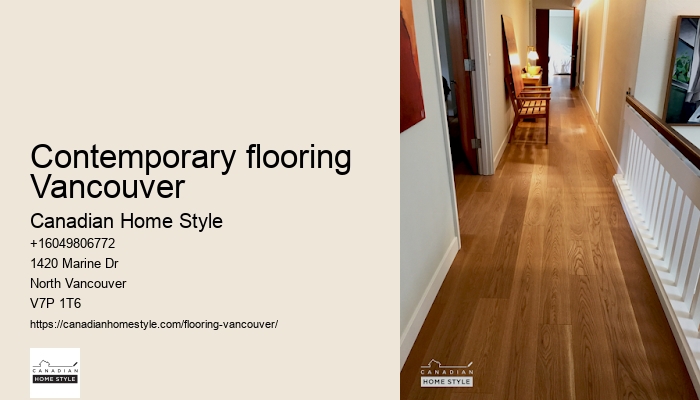 Contemporary flooring Vancouver