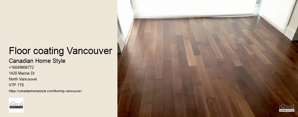 Floor coating Vancouver