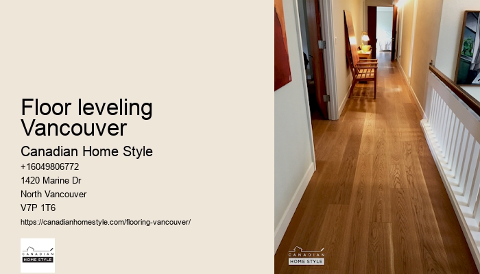 Floor leveling Vancouver