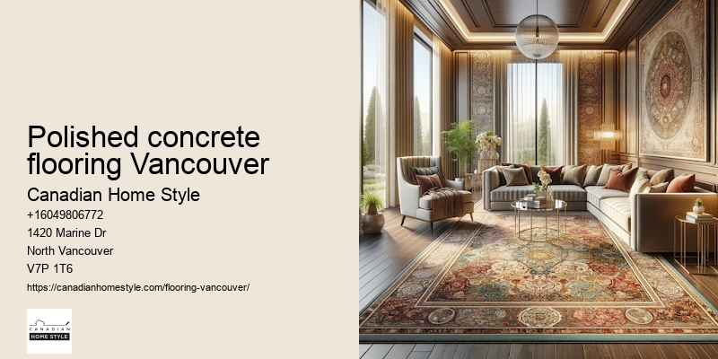 Polished concrete flooring Vancouver