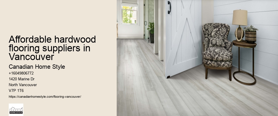 Cork flooring showrooms Vancouver