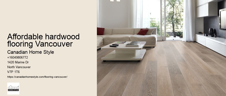 Flooring delivery services Vancouver