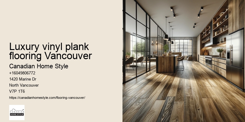 Luxury vinyl plank flooring Vancouver