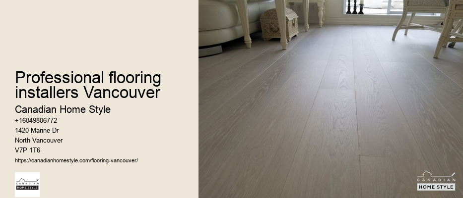 Affordable flooring installation Vancouver