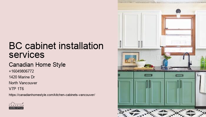 High-end kitchen cabinets Vancouver