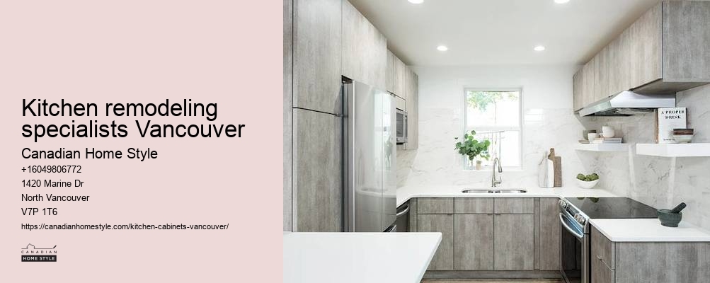 Vancouver custom kitchen designs
