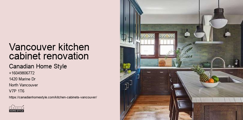 Eco-friendly kitchen cabinet options Vancouver