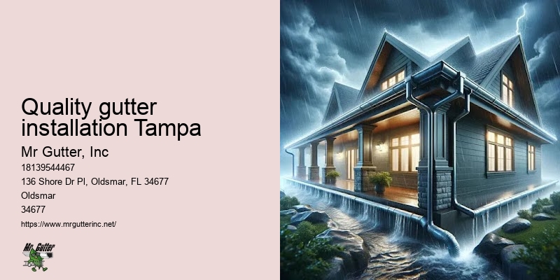 High-quality gutter installation Quality gutter installation Tampa