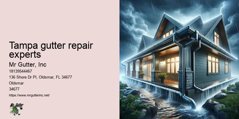 Tampa gutter repair experts gutter system replacement