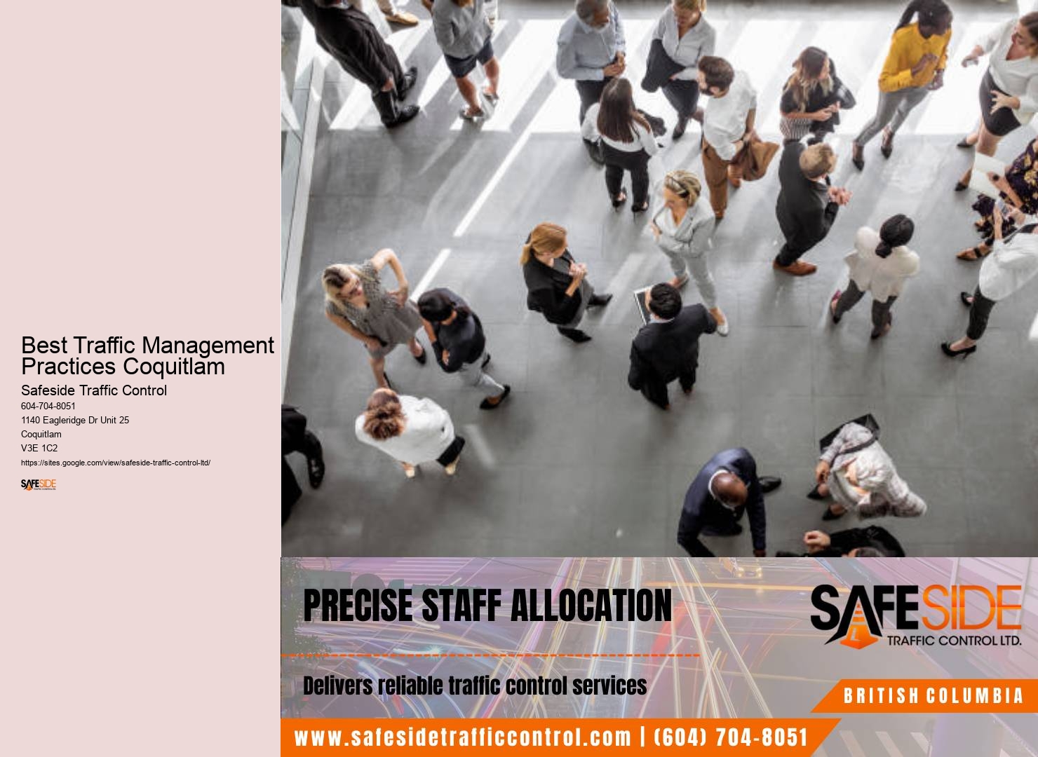 Premier traffic management Best Traffic Management Practices Coquitlam