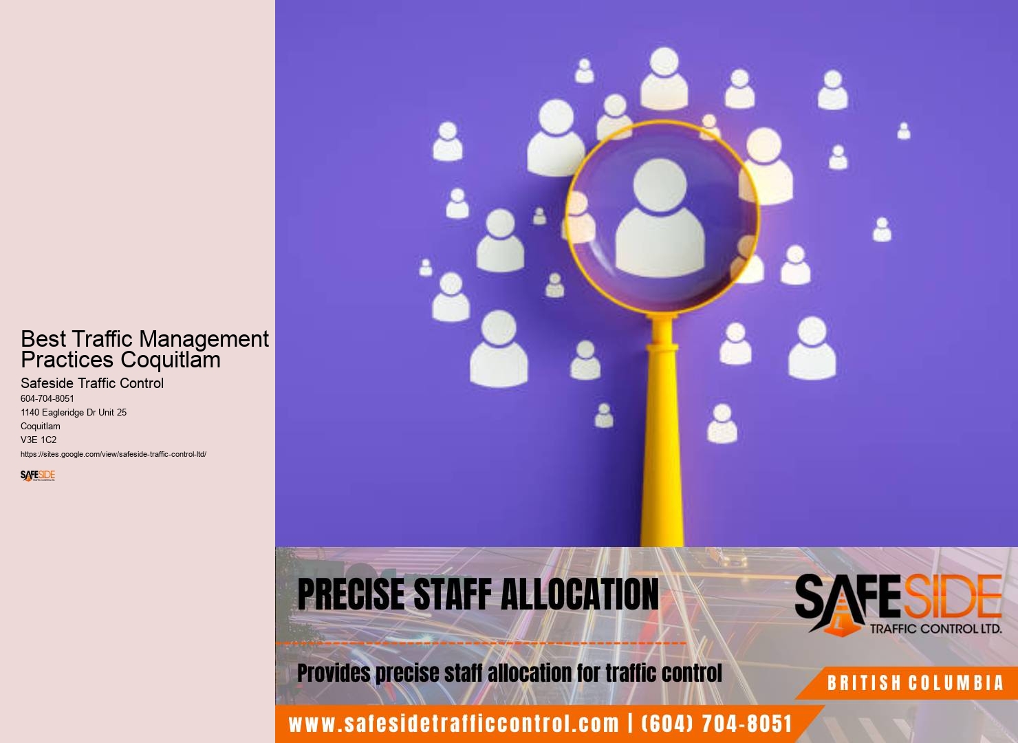 Professional Road Construction Traffic Control Best Traffic Management Practices Coquitlam