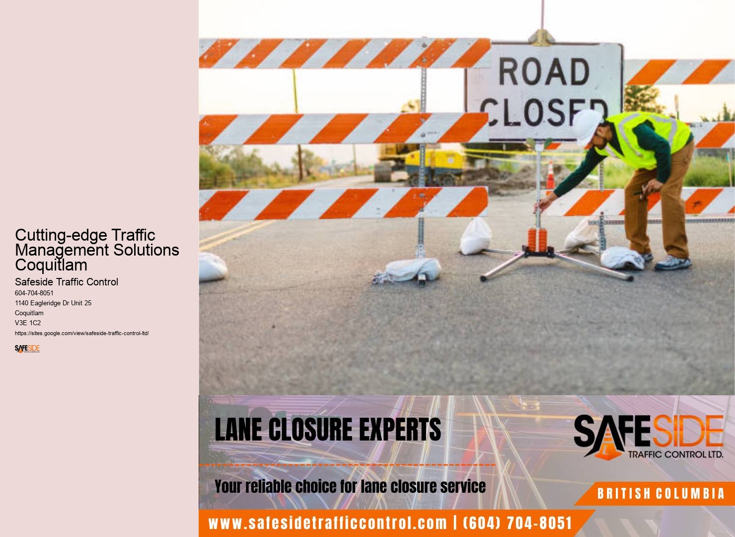 Trusted Event Traffic Guidance Cutting-edge Traffic Management Solutions Coquitlam