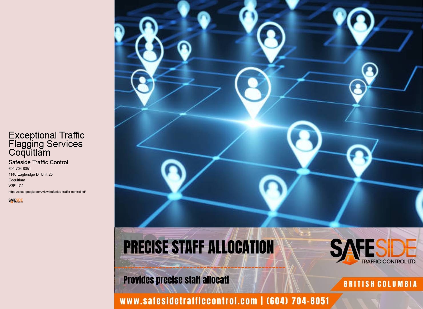 Leading Traffic Control Services Exceptional Traffic Flagging Services Coquitlam