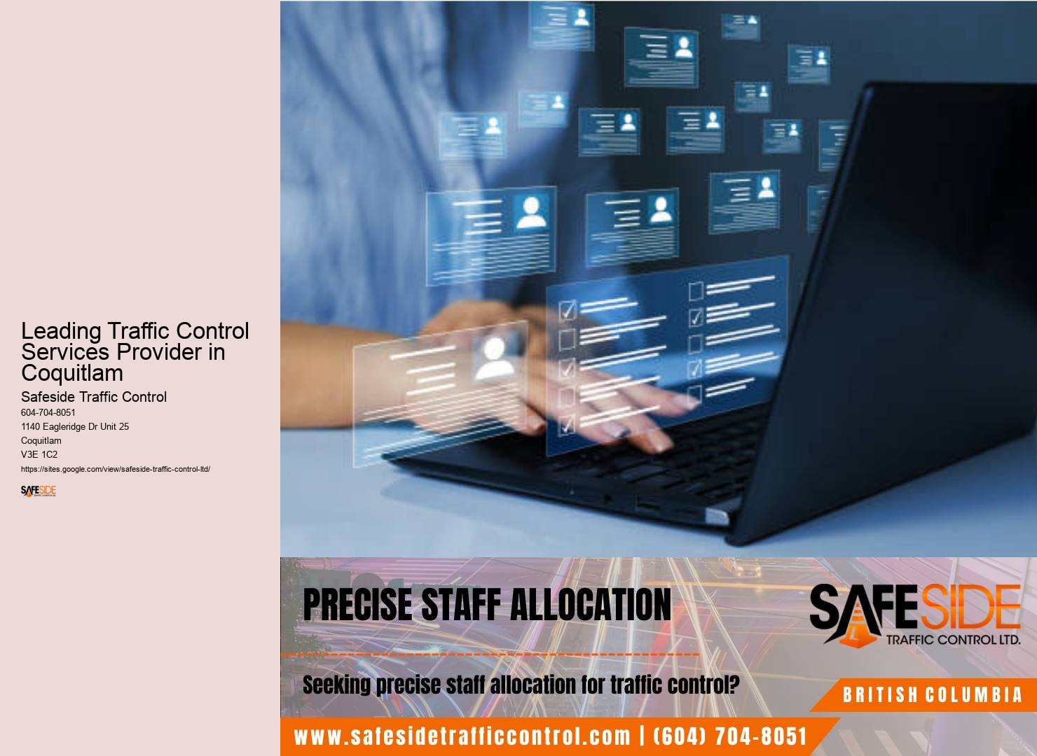 Leading Traffic Control Services Provider in Coquitlam traffic control services cost
