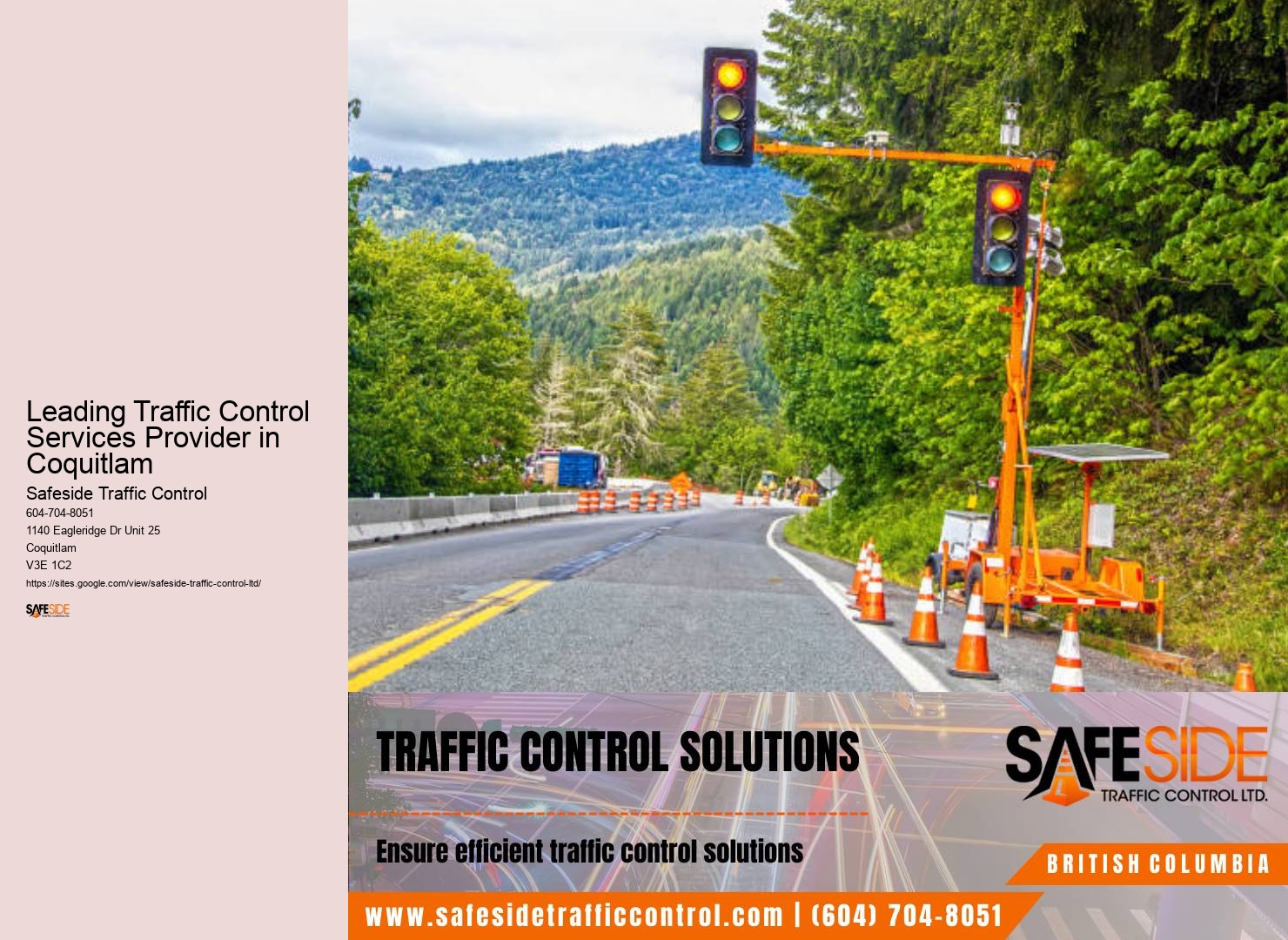 Leading Traffic Control Services Provider in Coquitlam Traffic Control Consultancy
