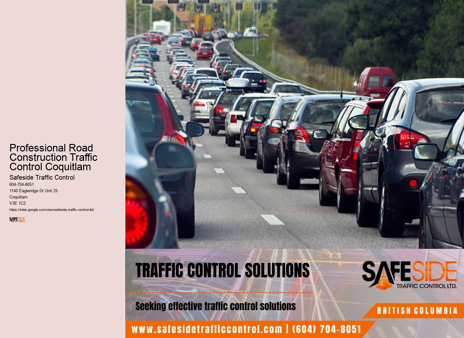 Trusted Traffic Flow Monitoring Professional Road Construction Traffic Control Coquitlam