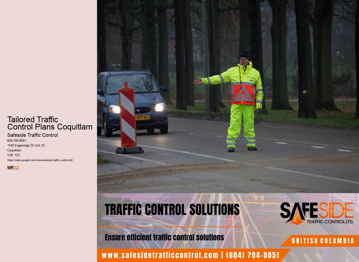 Best Traffic Management Practices Tailored Traffic Control Plans Coquitlam