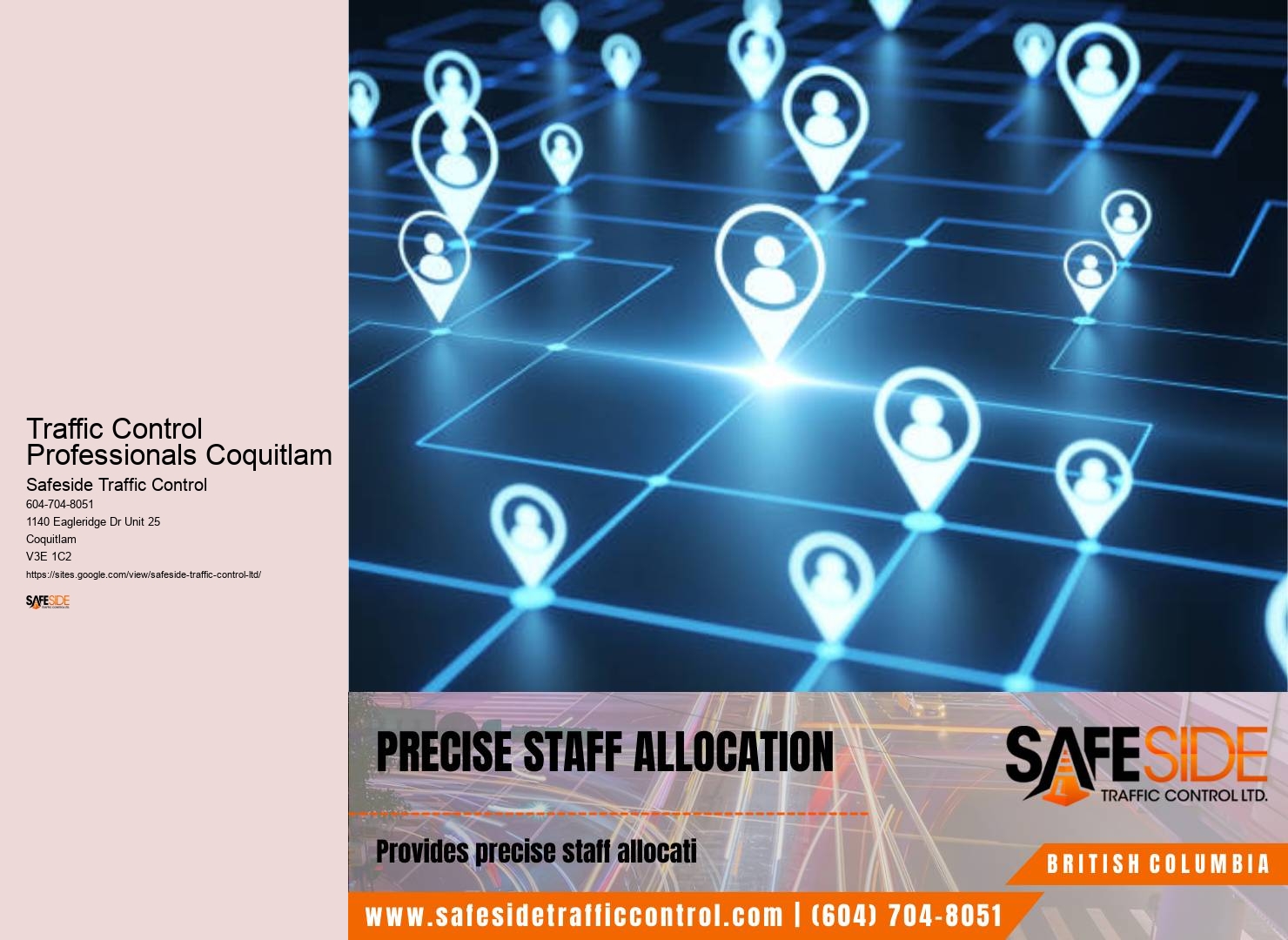 Professional Road Construction Traffic Control Traffic Control Professionals Coquitlam