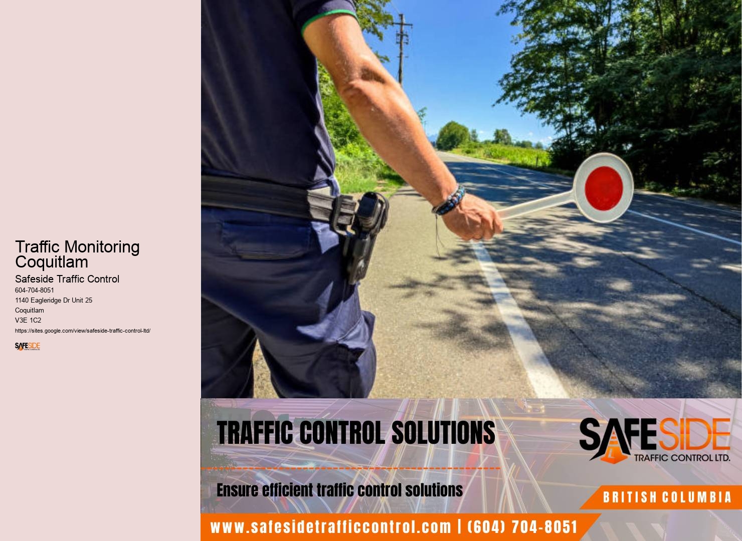Reliable Traffic Control Solutions Provider in Traffic Monitoring Coquitlam