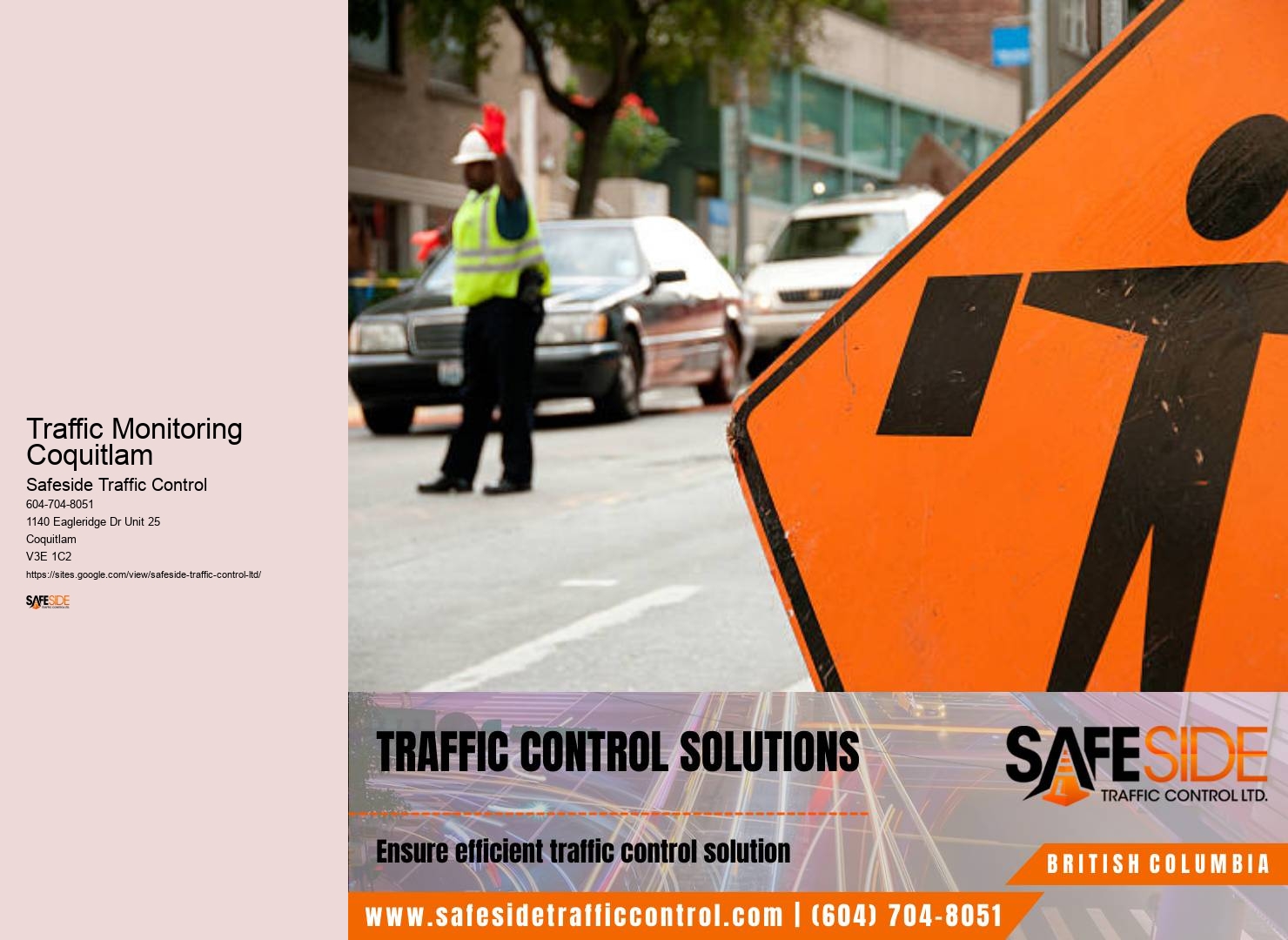 Traffic Monitoring Coquitlam Traffic Control Consultancy