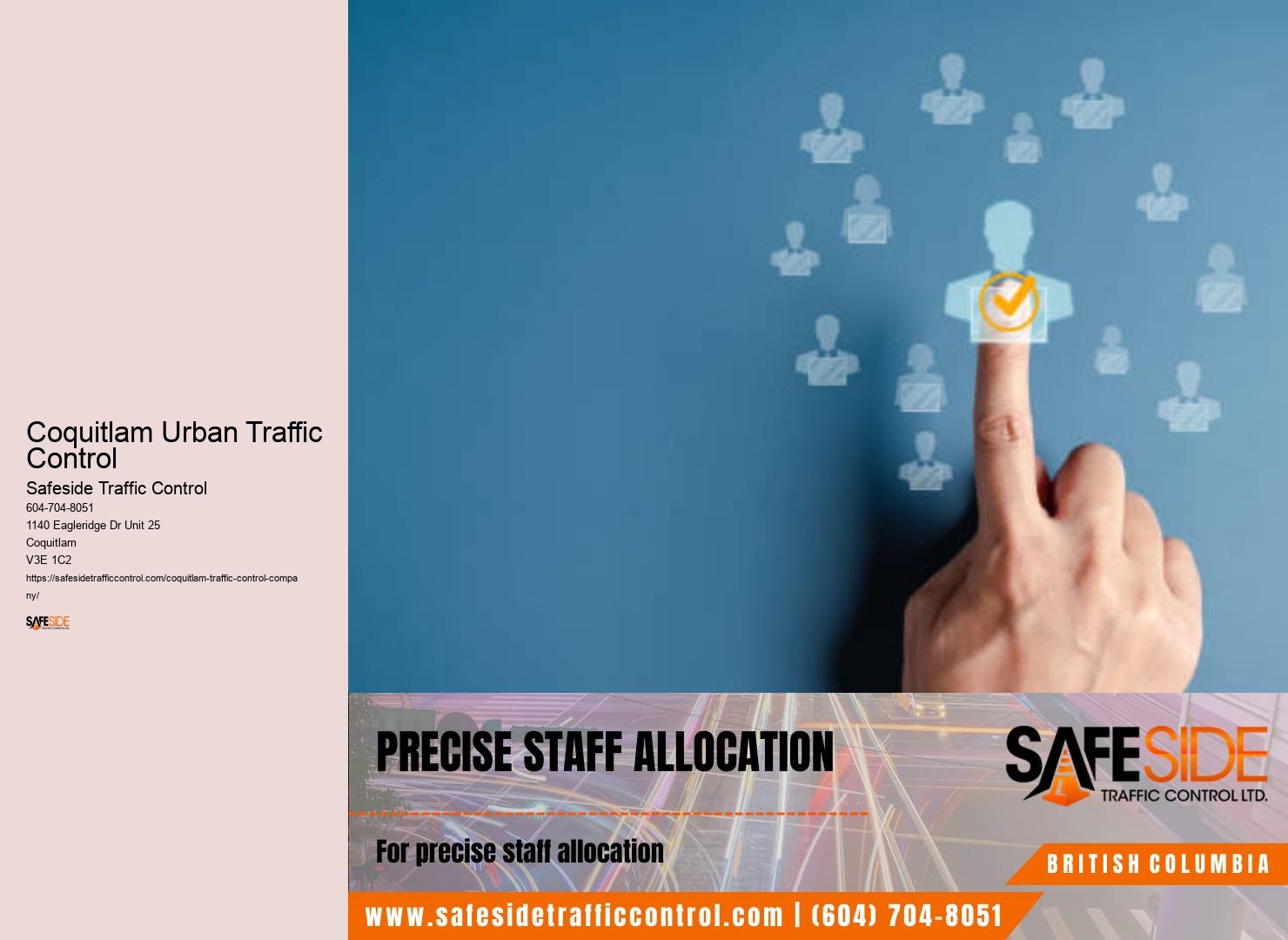Coquitlam Urban Traffic Control traffic control service contracts