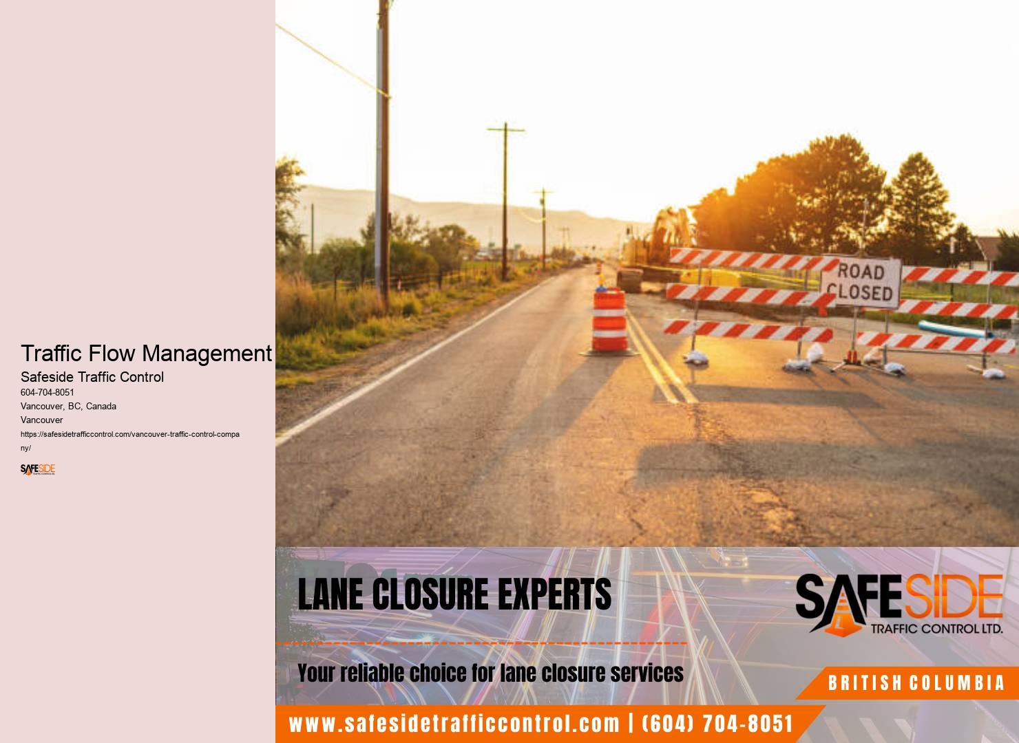 Vancouver Road Work Safety Solutions