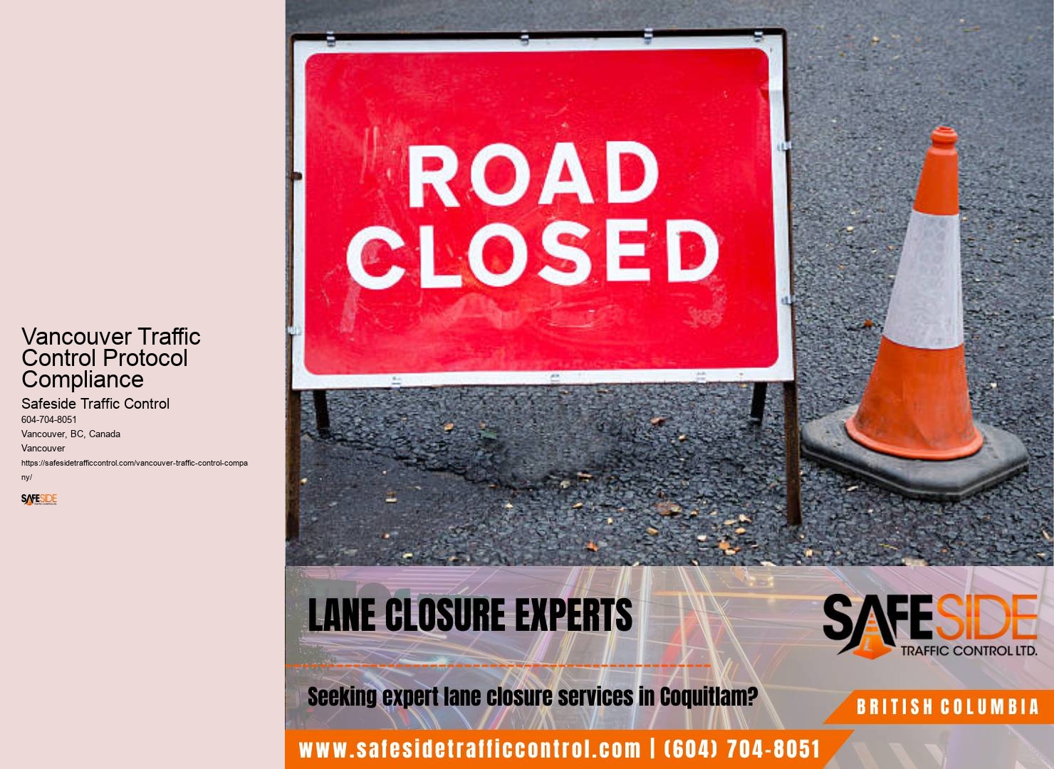Roadside Barrier Installation Consultation Vancouver