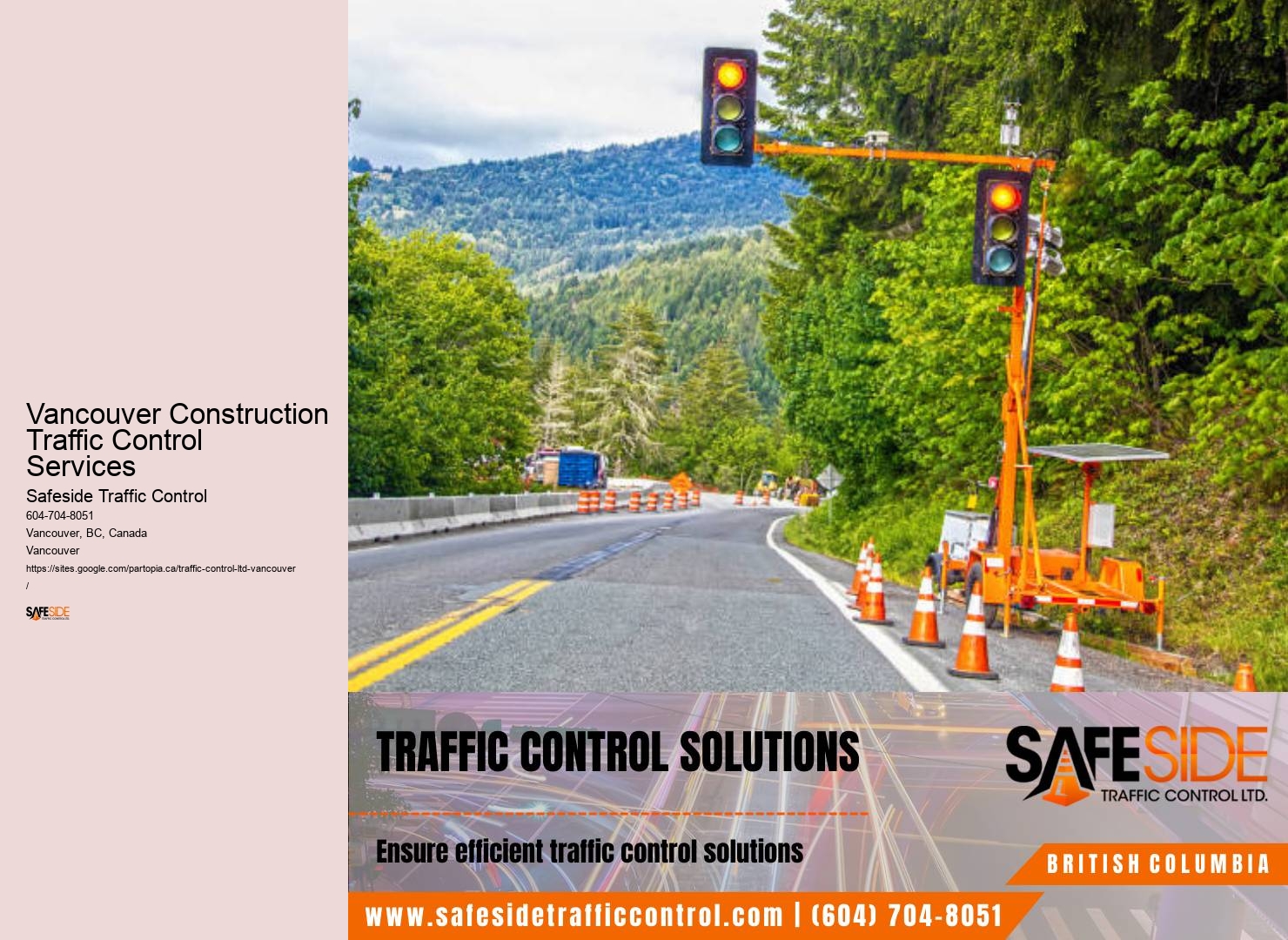 Tailored Traffic Management Solutions Vancouver