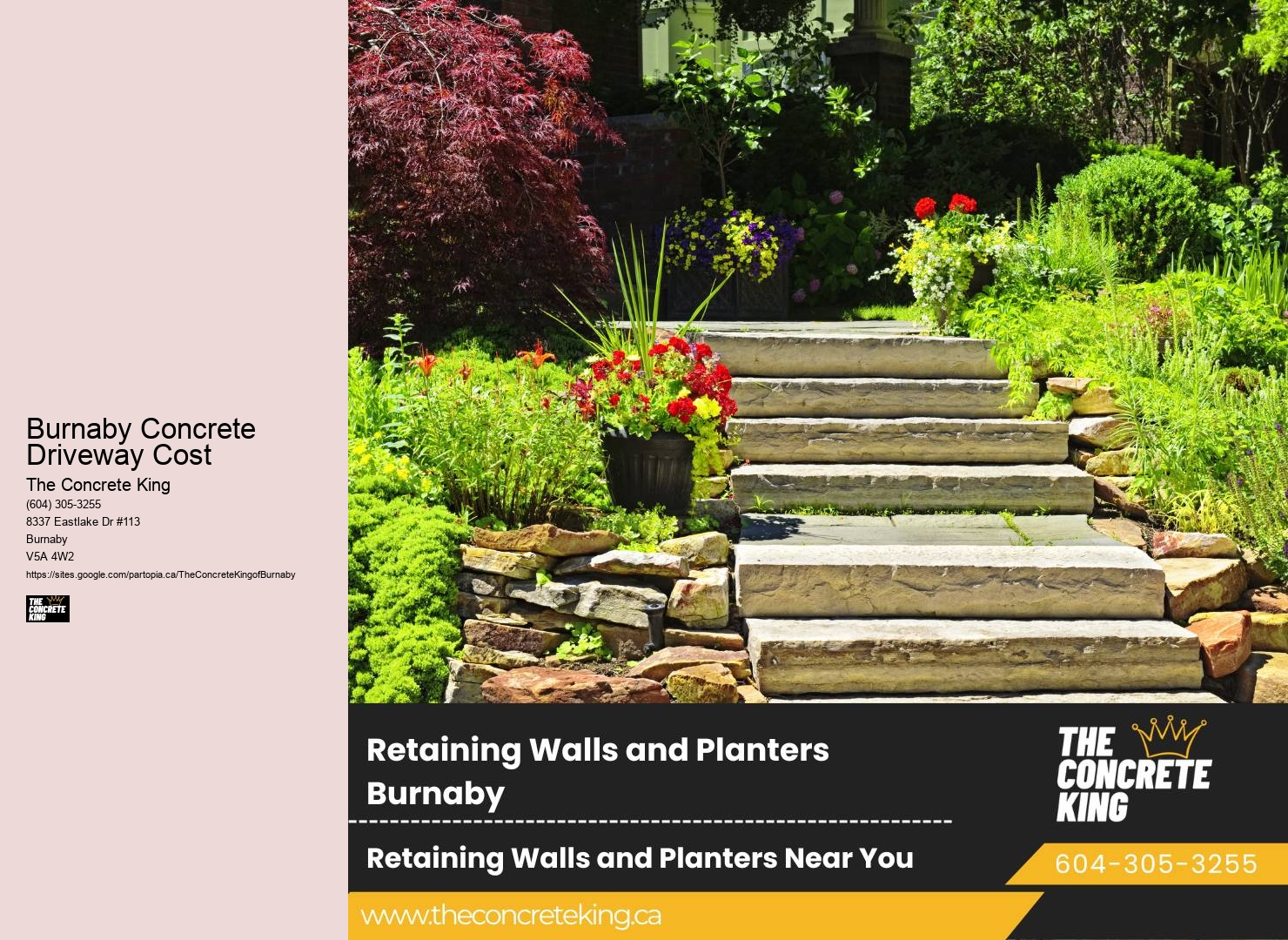 Driveway Concrete Installation Reviews Burnaby Concrete Driveway Cost