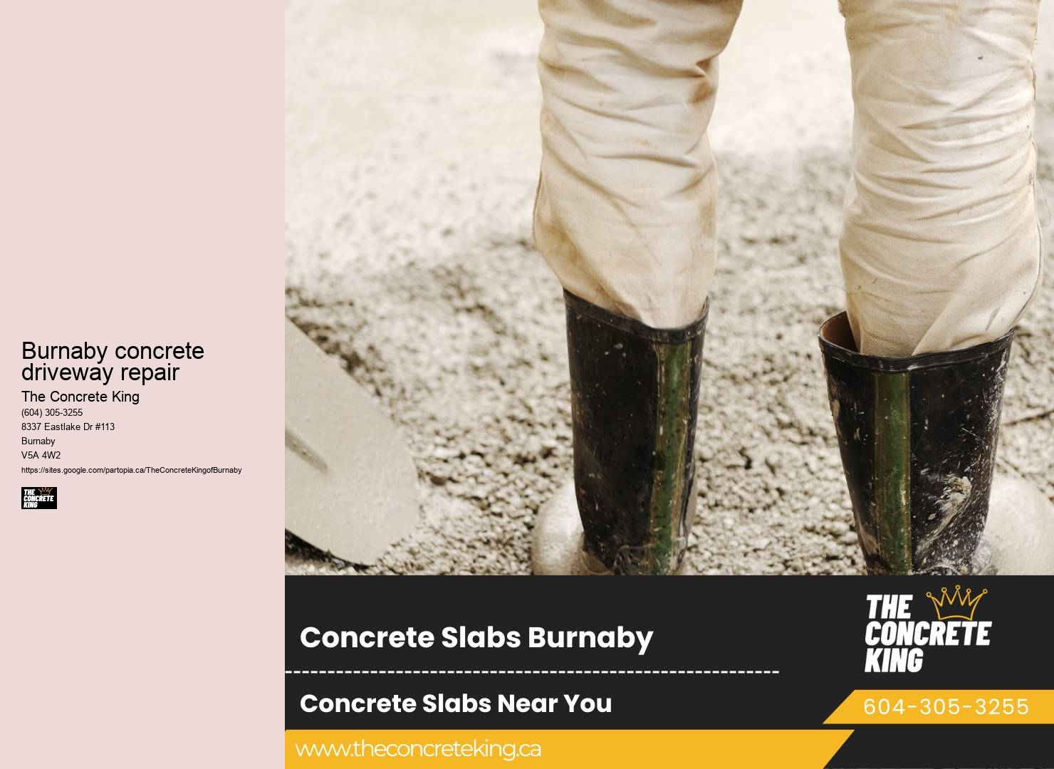 Gravel Driveway Repair Burnaby concrete driveway repair