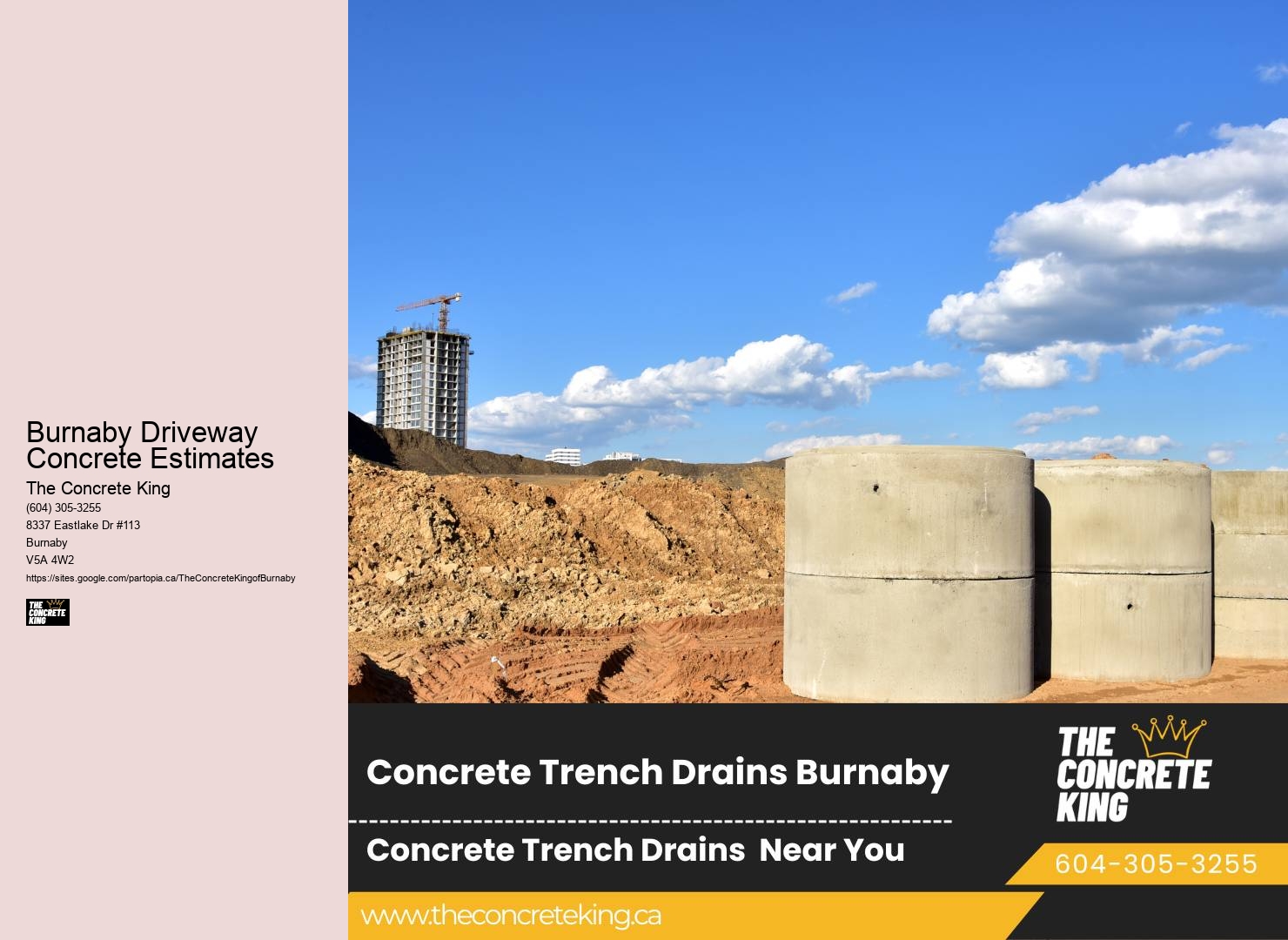Burnaby Driveway Concrete Estimates concrete paving contractors