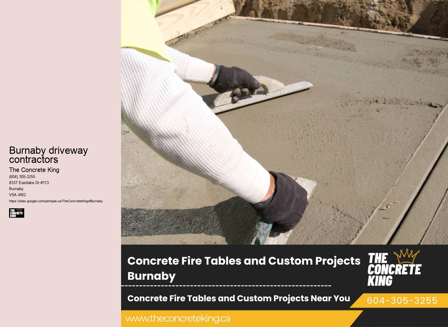 Driveway Concrete Resurfacing Reviews Burnaby driveway contractors