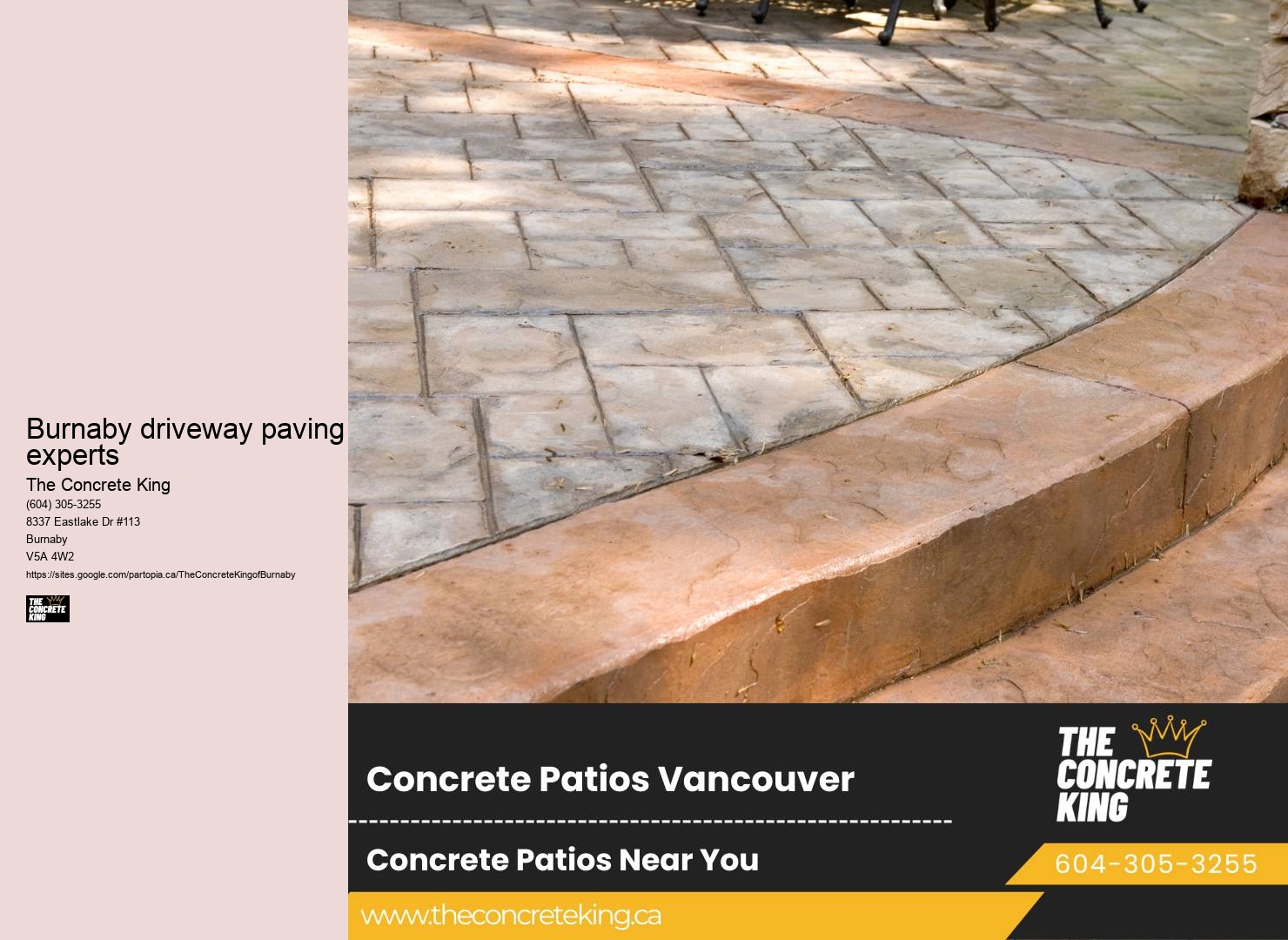 Driveway renovation Burnaby driveway paving experts