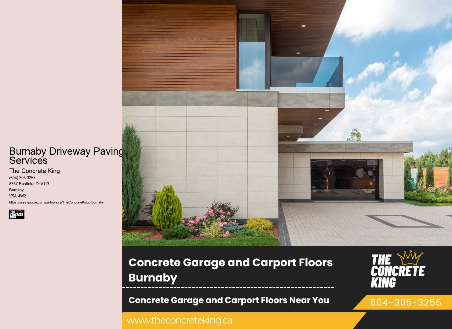 Burnaby Driveway Paving Services paving services