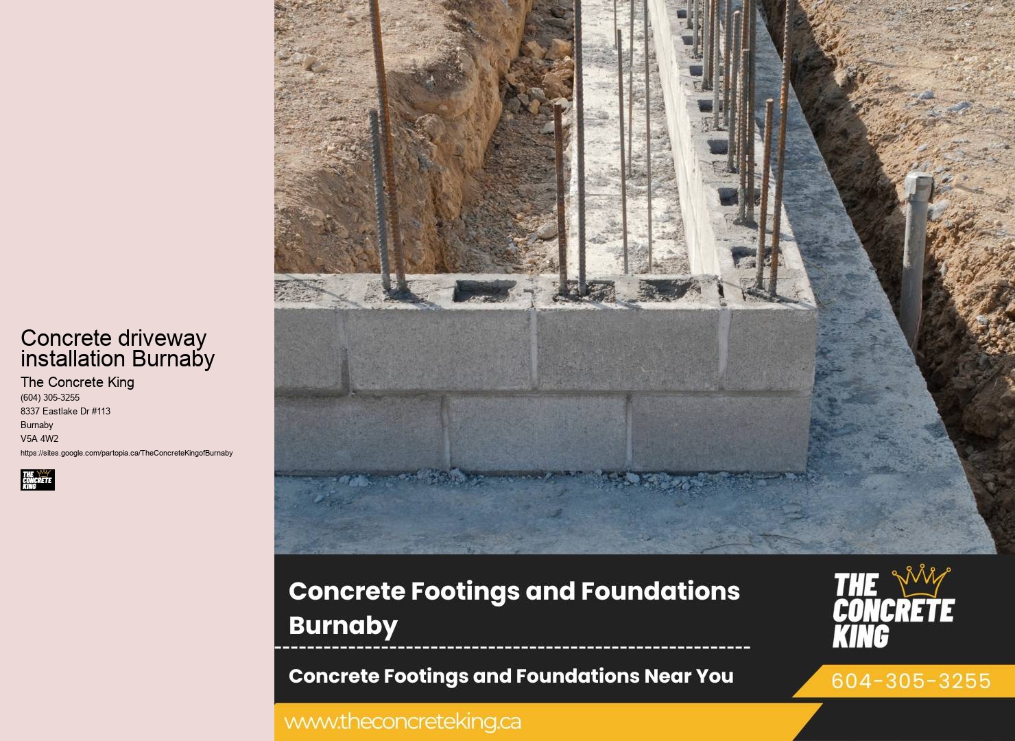 Driveway Concrete Companies Concrete driveway installation Burnaby