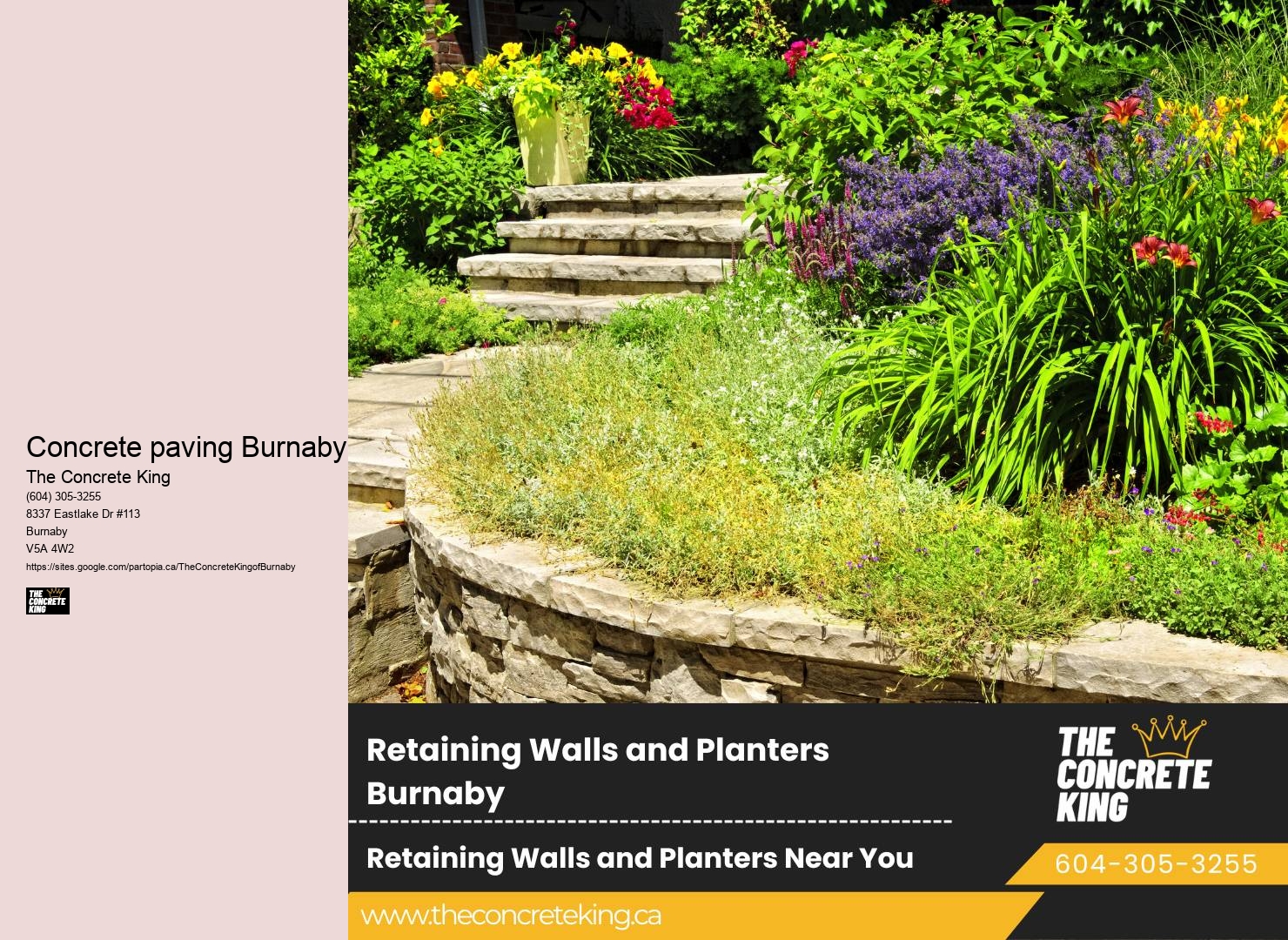 Decorative Concrete Driveways Concrete paving Burnaby