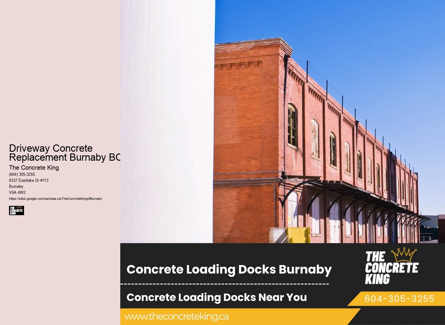 Best driveway contractors Driveway Concrete Replacement Burnaby BC