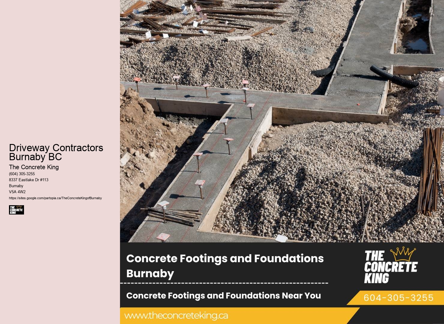 Driveway Contractors Burnaby BC Concrete Driveway Specialists
