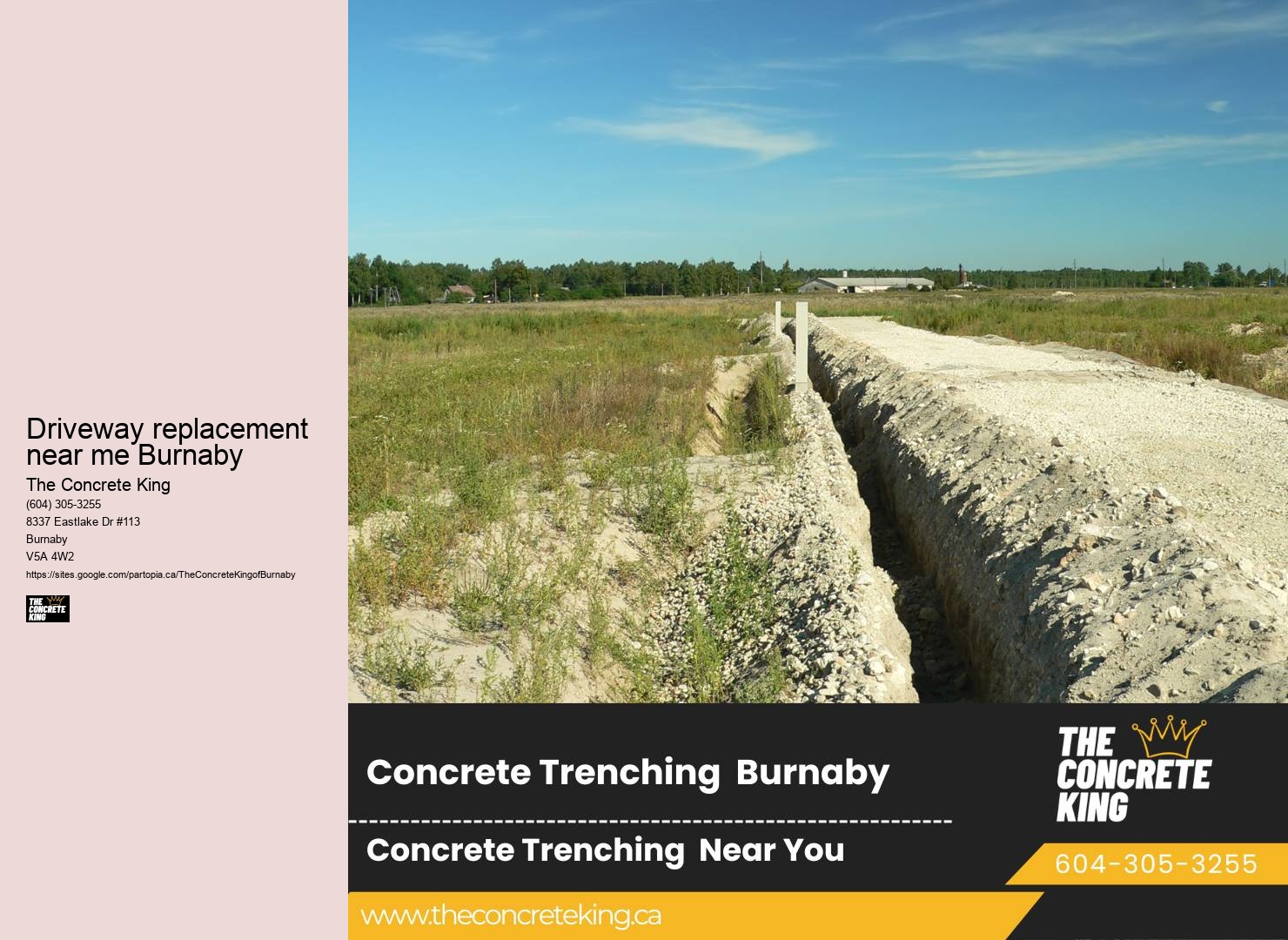 Driveway installation contractors Driveway replacement near me Burnaby