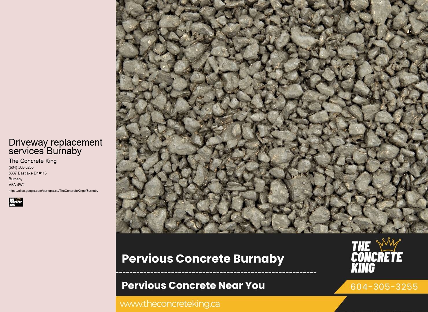 Driveway installation specialists Driveway replacement services Burnaby