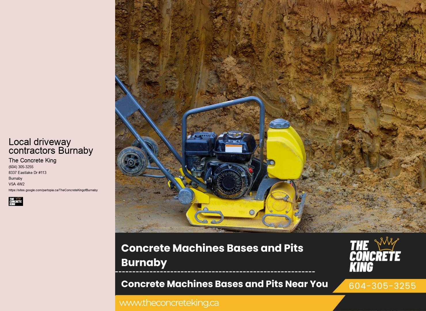 Reliable Driveway Replacement Services Local driveway contractors Burnaby BC