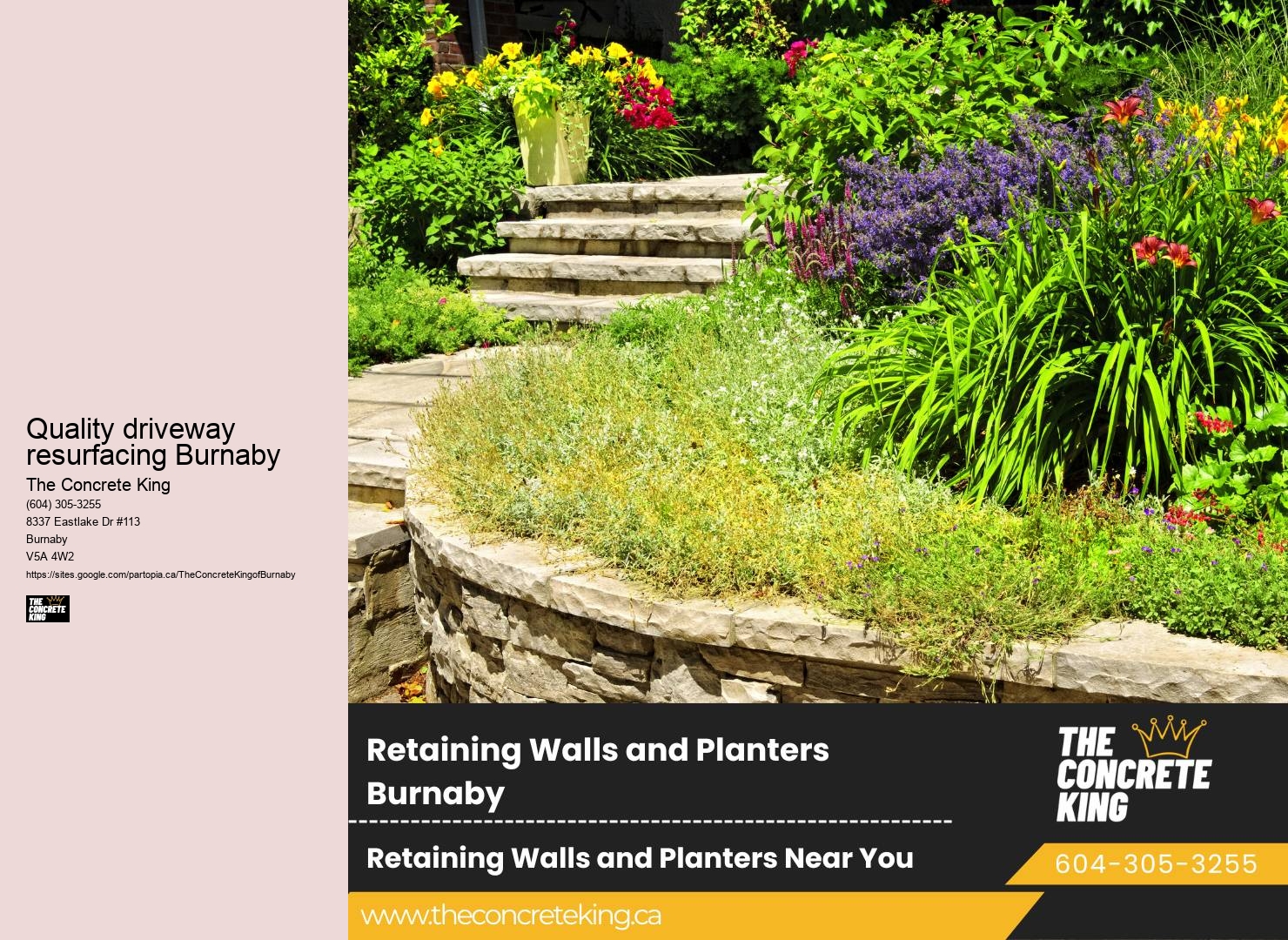 Driveway crack repair Quality driveway resurfacing Burnaby