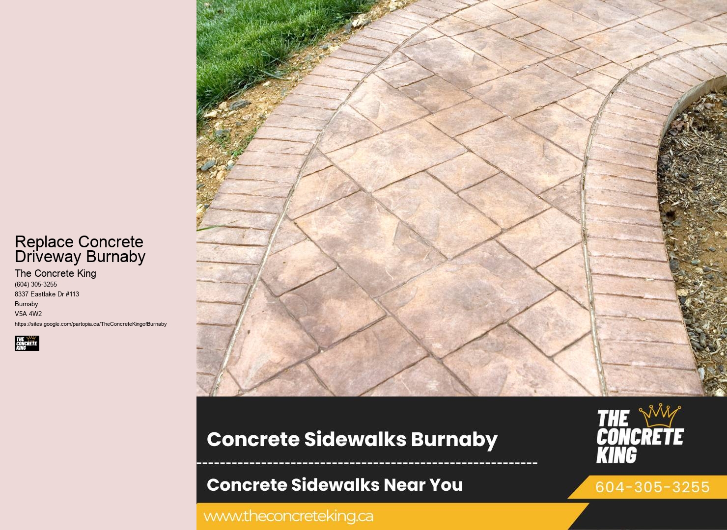 Replace Concrete Driveway Burnaby Driveway Concrete Replacement Services